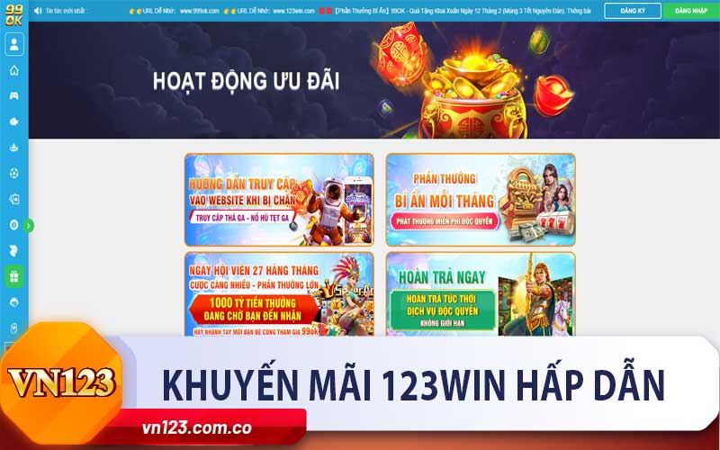 Khuyến mãi 123Win Hấp dẫn